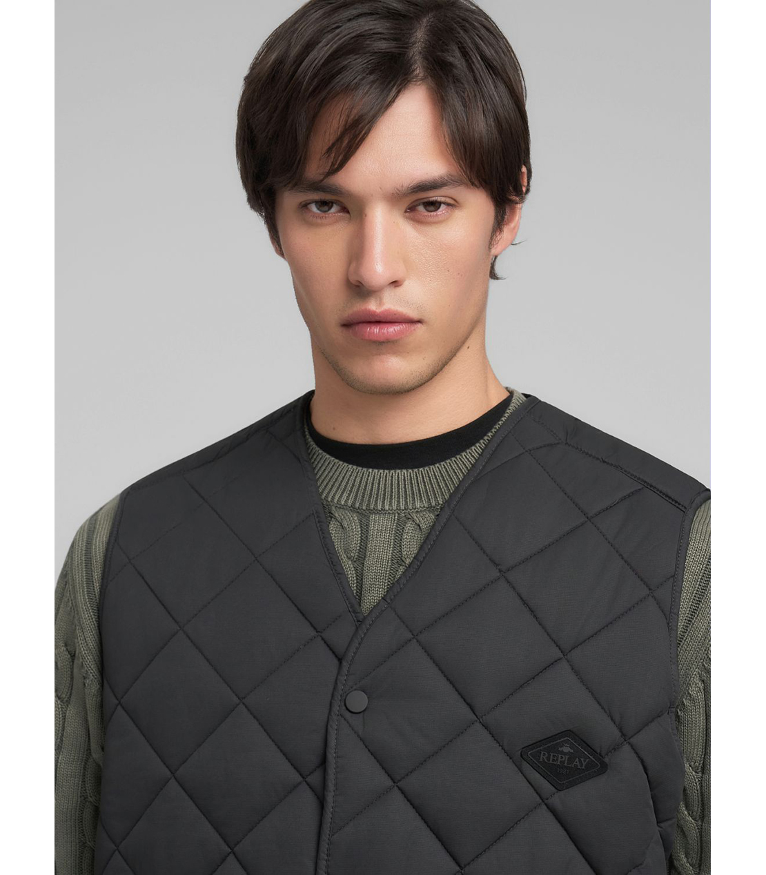 キルティングベスト 詳細画像 ブラック 5